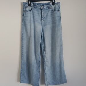 GAP Baggy Mid Rise Ultrasoft Light Indigo